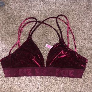 VS PINK velvet bra